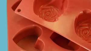 orange silicone mould