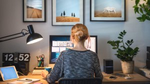 working from home saving energy lead