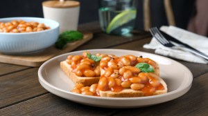 baked beans on toast gourmet