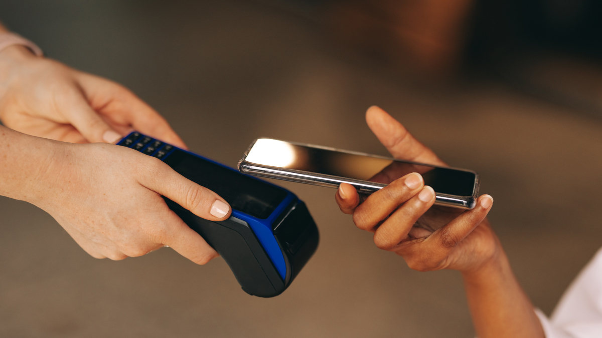 paying instore with phone