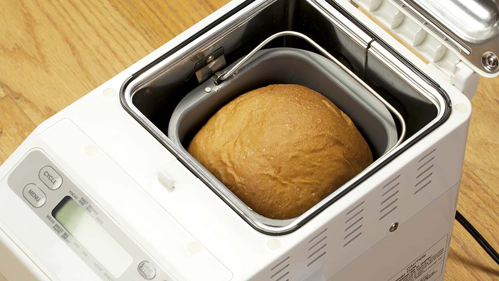 bread in breadmaker now we test